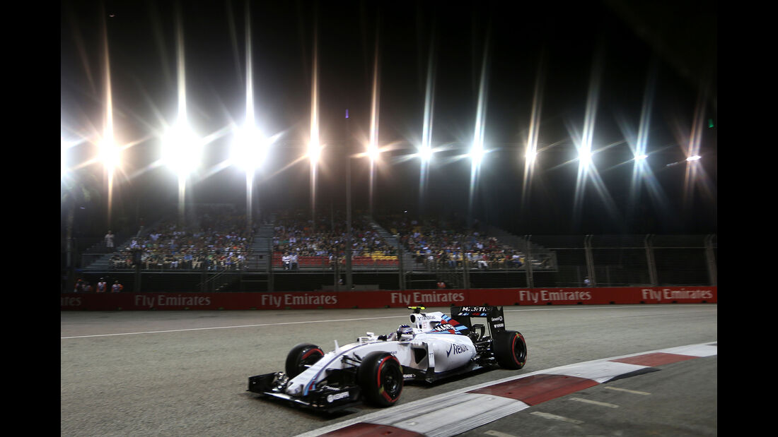 Valtteri Bottas - Williams - Formel 1 - GP Singapur - 20. September 2015