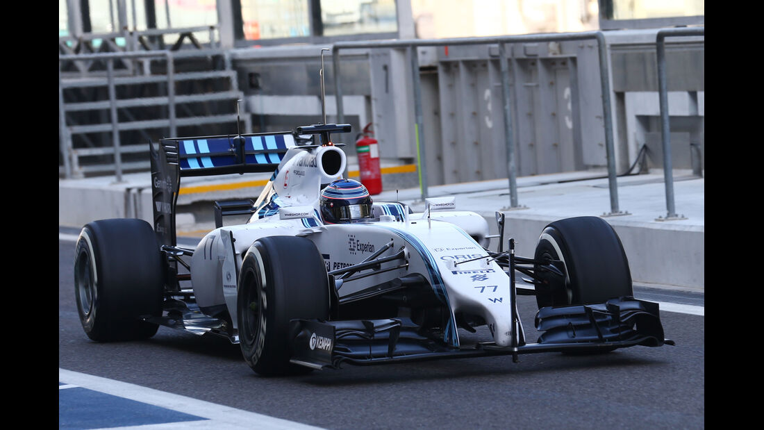 Valtteri Bottas - Williams - Formel 1 Test - Abu Dhabi - 25. November 2014
