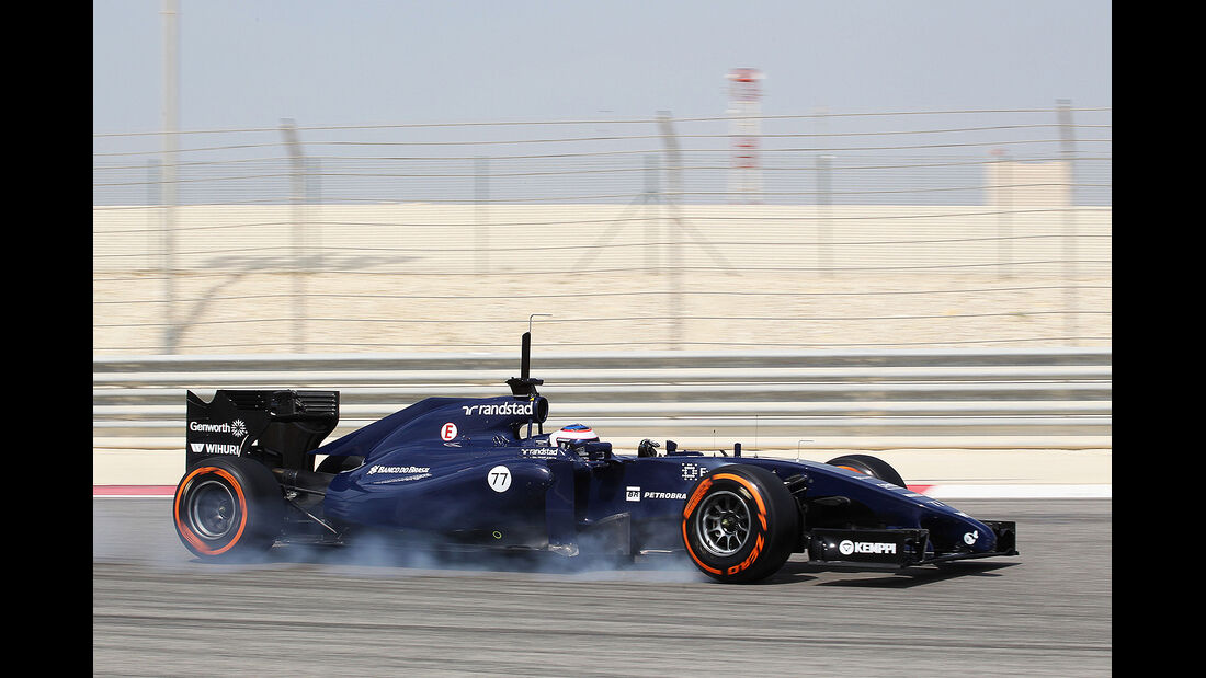 Valtteri Bottas - Williams - Formel 1 - Test - Bahrain . 27. Februar 2014