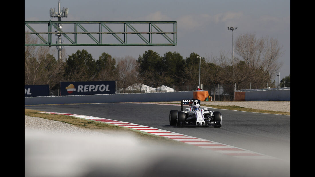 Valtteri Bottas - Williams - Formel 1 - Test - Barcelona - 2. März 2016