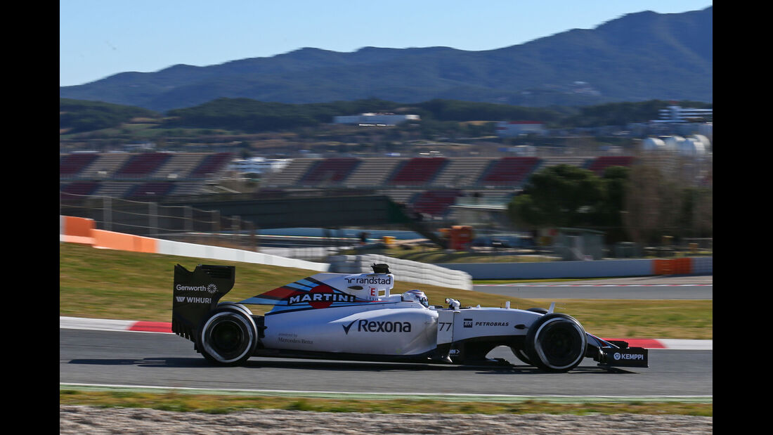 Valtteri Bottas - Williams - Formel 1-Test - Barcelona - 22. Februar 2015