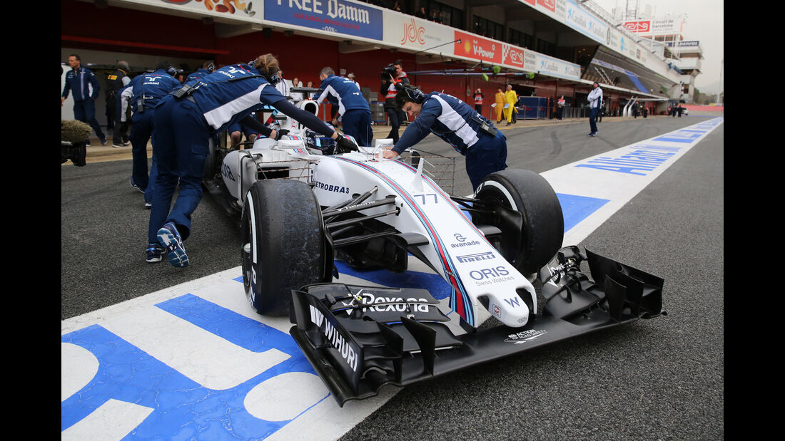 Valtteri Bottas - Williams - Formel 1-Test - Barcelona - 22. Februar 2016