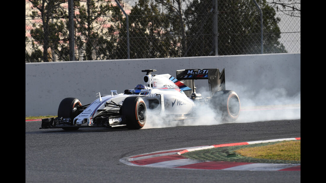 Valtteri Bottas - Williams - Formel 1-Test - Barcelona - 23. Februar 2016
