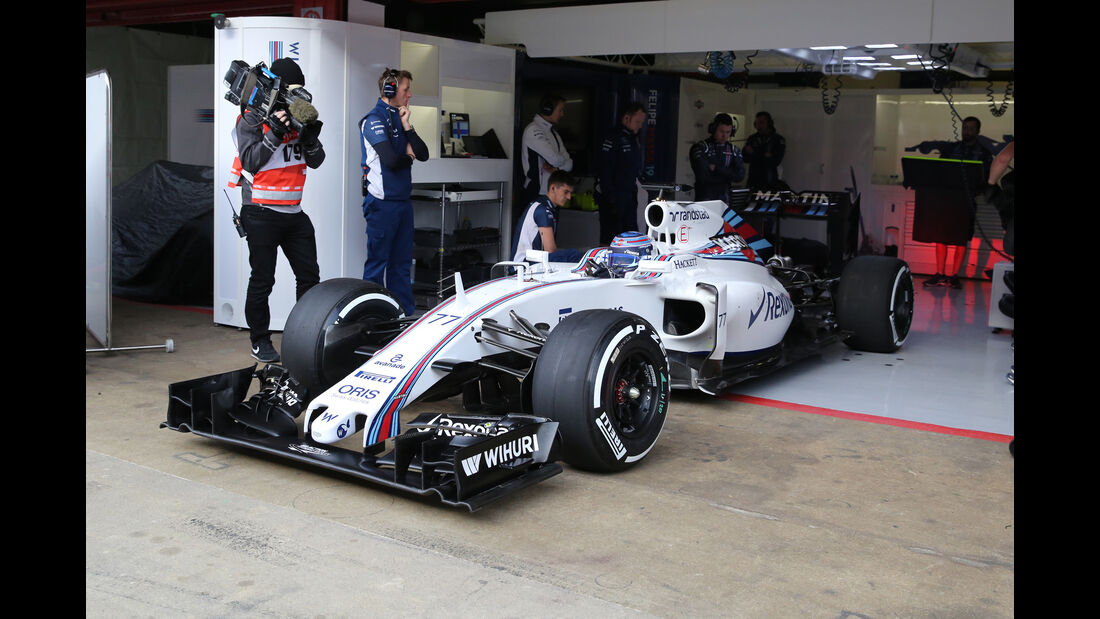 Valtteri Bottas - Williams - Formel 1-Test - Barcelona - 23. Februar 2016