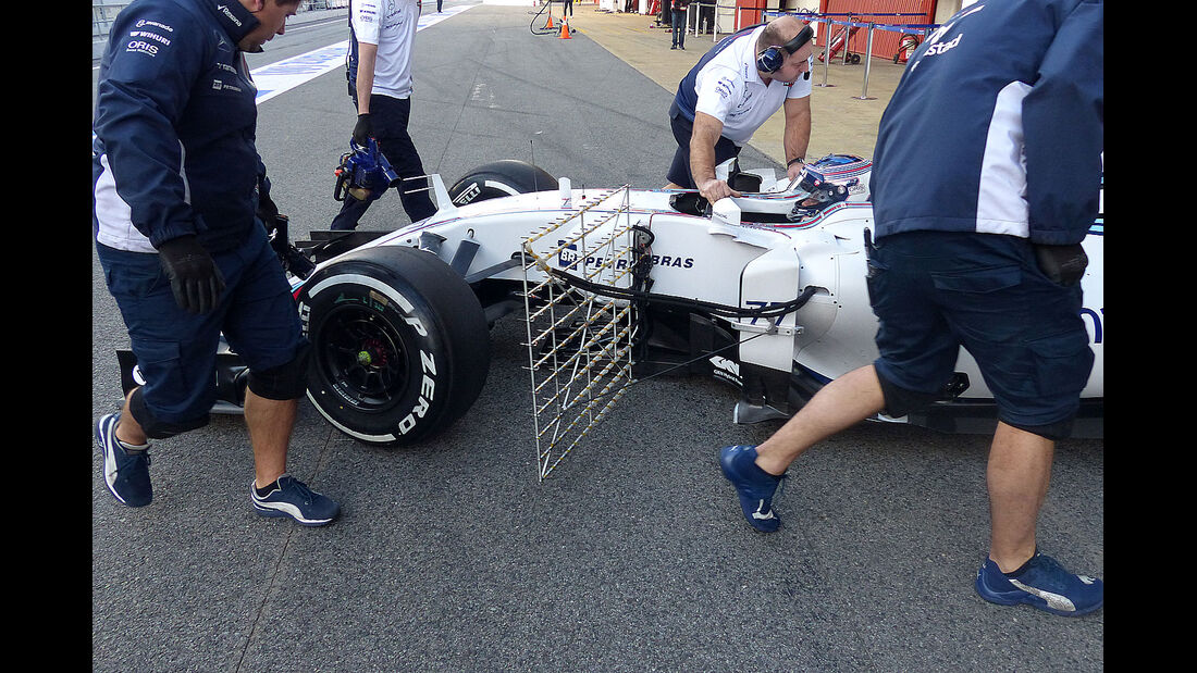 Valtteri Bottas - Williams - Formel 1-Test - Barcelona - 27. Februar 2015