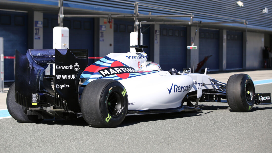 Valtteri Bottas - Williams - Formel 1-Test Jerez - 1. Febraur 2015 
