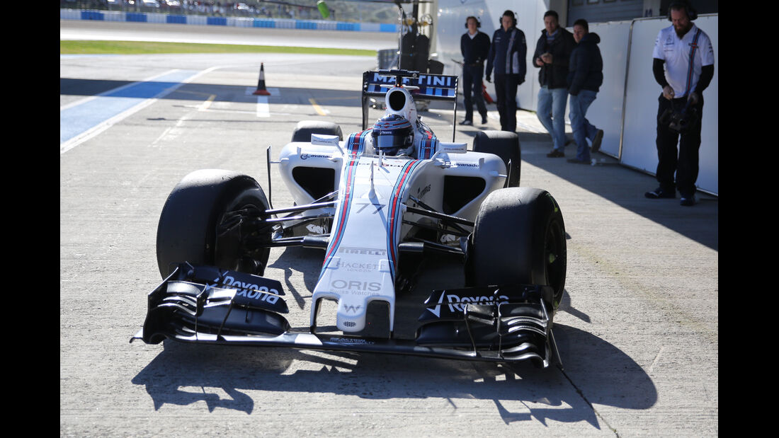 Valtteri Bottas - Williams - Formel 1-Test Jerez - 1. Febraur 2015 