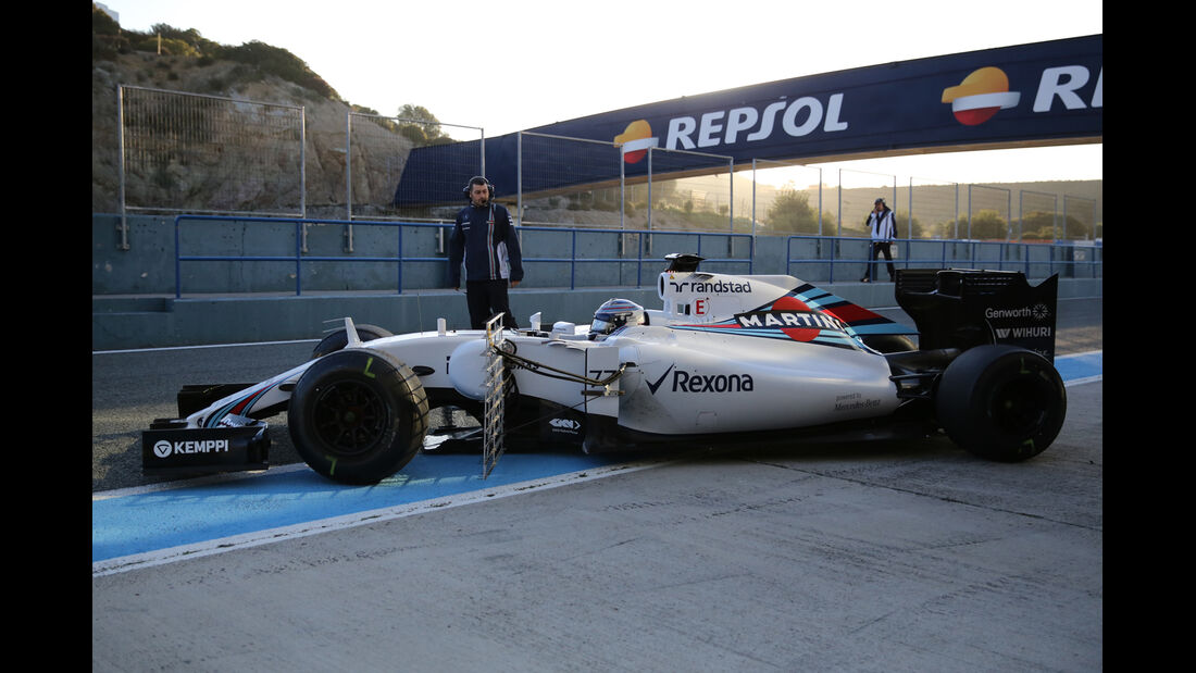 Valtteri Bottas - Williams - Formel 1-Test - Jerez - 2. Februar 2015