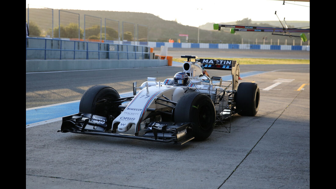 Valtteri Bottas - Williams - Formel 1-Test - Jerez - 2. Februar 2015