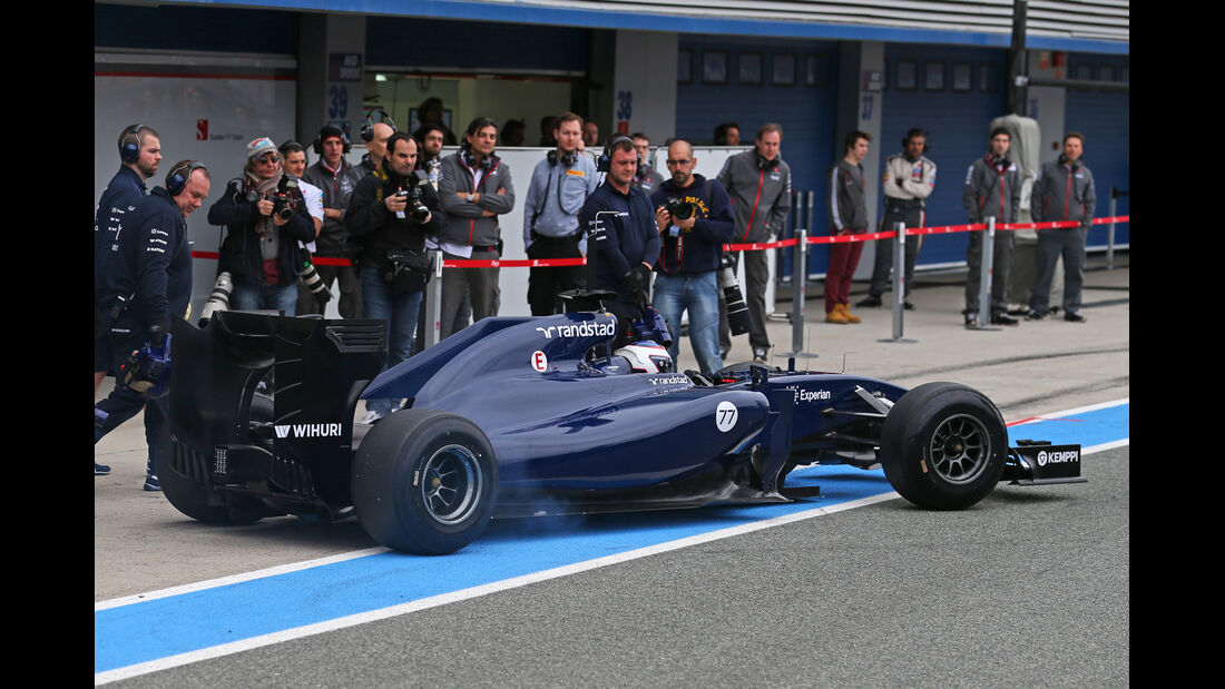 Valtteri Bottas - Williams - Formel 1 - Test - Jerez - 28. Januar 2014