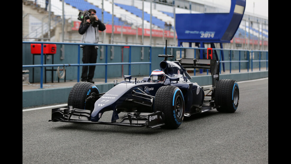 Valtteri Bottas - Williams - Formel 1 - Test - Jerez - 29. Januar 2014