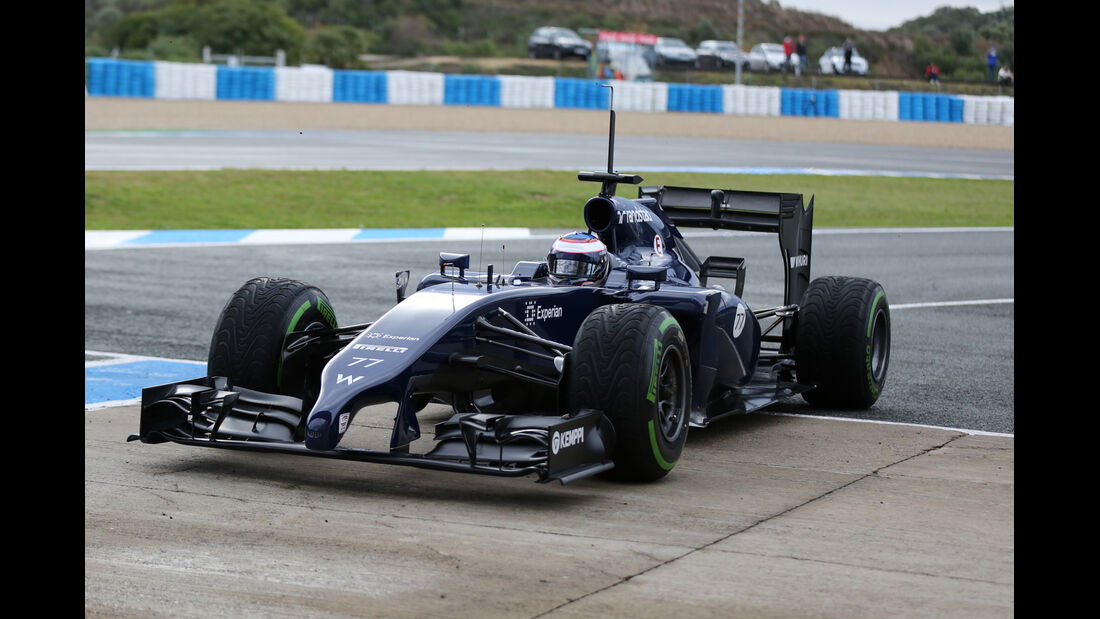 Valtteri Bottas - Williams - Formel 1 - Test - Jerez - 29. Januar 2014