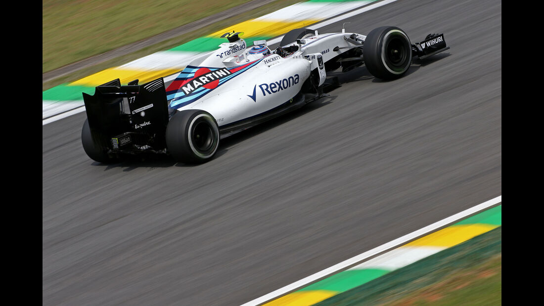 Valtteri Bottas - Williams - GP Brasilien - Interlagos - Freitag - 11.11.2016