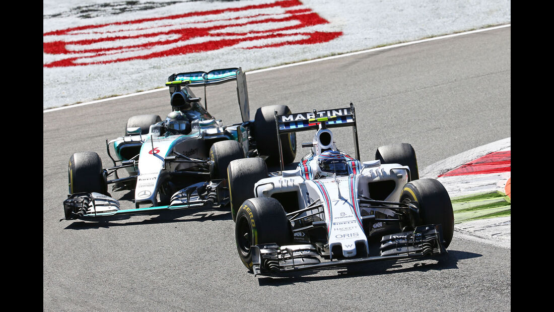 Valtteri Bottas - Williams - Nico Rosberg - Mercedes GP Italien 2015 - Monza 
