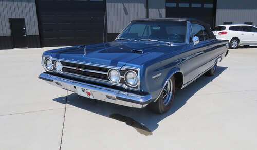 VanDerBrink Auctions: 1967er Plymouth GTX Convertible