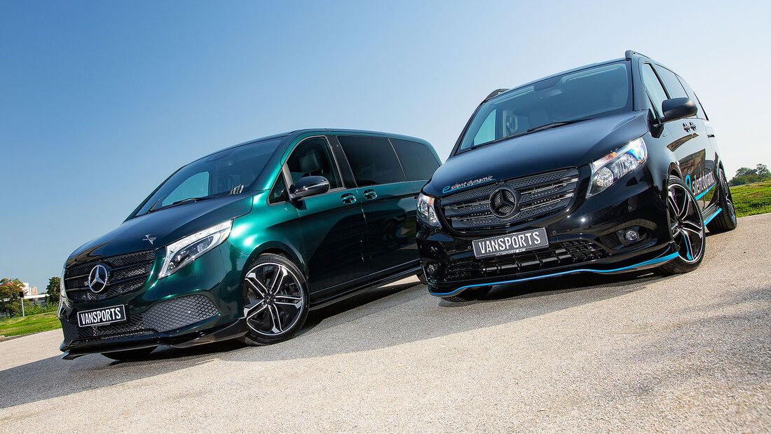Vansports.de-Tuning für Mercedes E-Vito und V 300 d