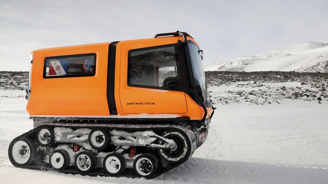 Venturi Antarctica: Schneemobil mit Elektroantrieb