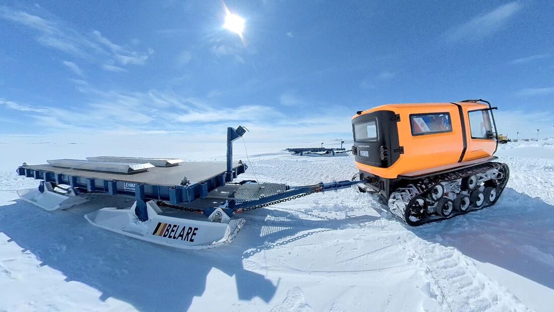 Venturi Antarctica Elektro-Schneemobil