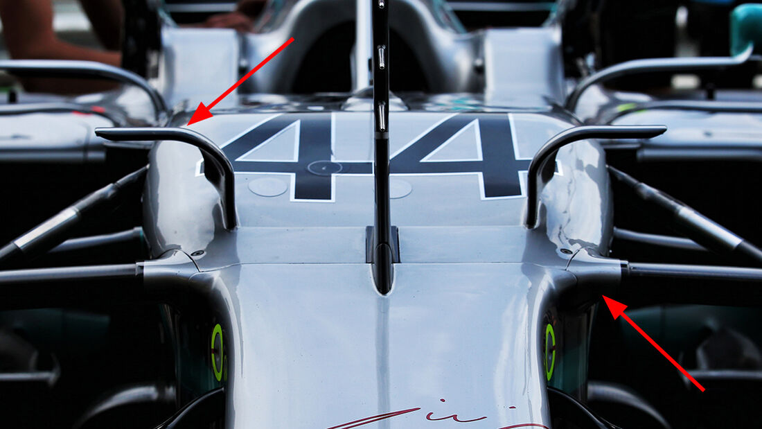 Vergleich Racing Point RP20 vs. Mercedes W10 - F1 2020