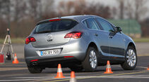 Vergleichstest Ford Focus, Opel Astra, Renault Mégane und VW Golf