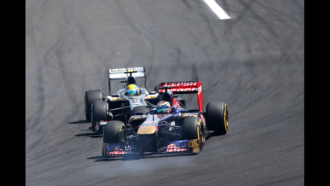 Vergne vs. Gutierrez - Formel 1 - GP Ungarn 2013