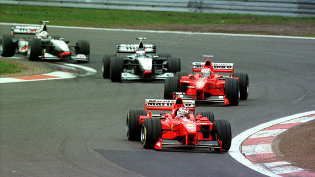 Verkauf Formel 1 Ferrari F300 (1998) von Michael Schumacher