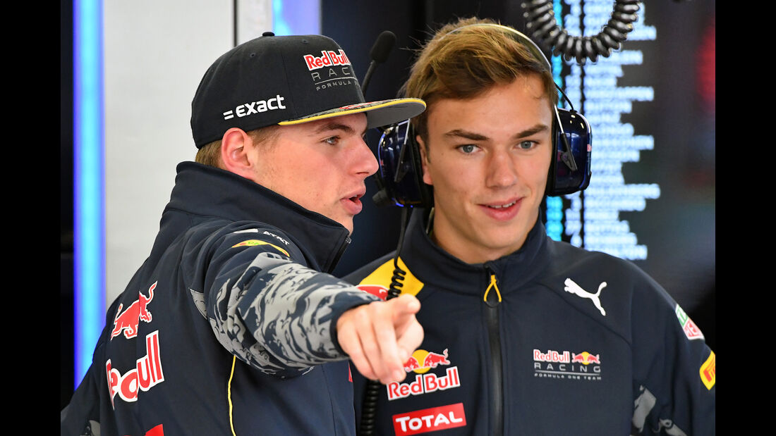 Verstappen & Gasly - Red Bull - Formel 1 - GP Mexiko - 28. Oktober 2016