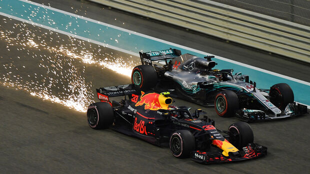 Verstappen & Hamilton - GP Abu Dhabi 2018