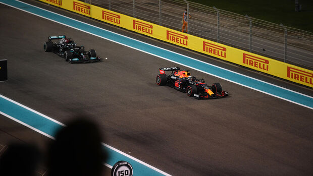 Verstappen - Hamilton - GP Abu Dhabi 2021 - Rennen