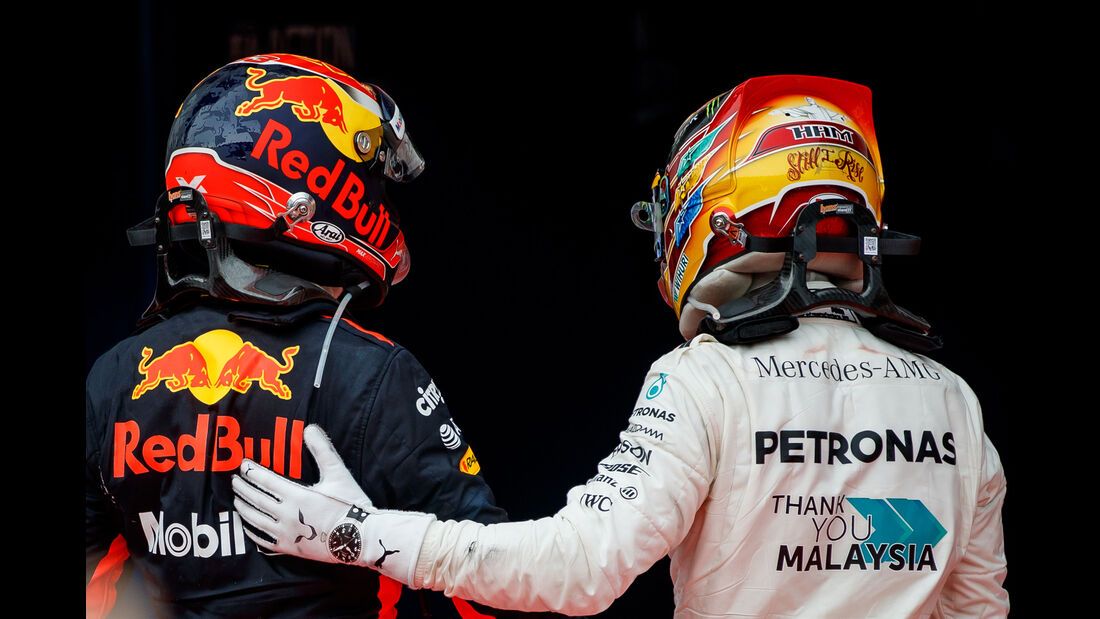 Verstappen & Hamilton - GP Malaysia 2017