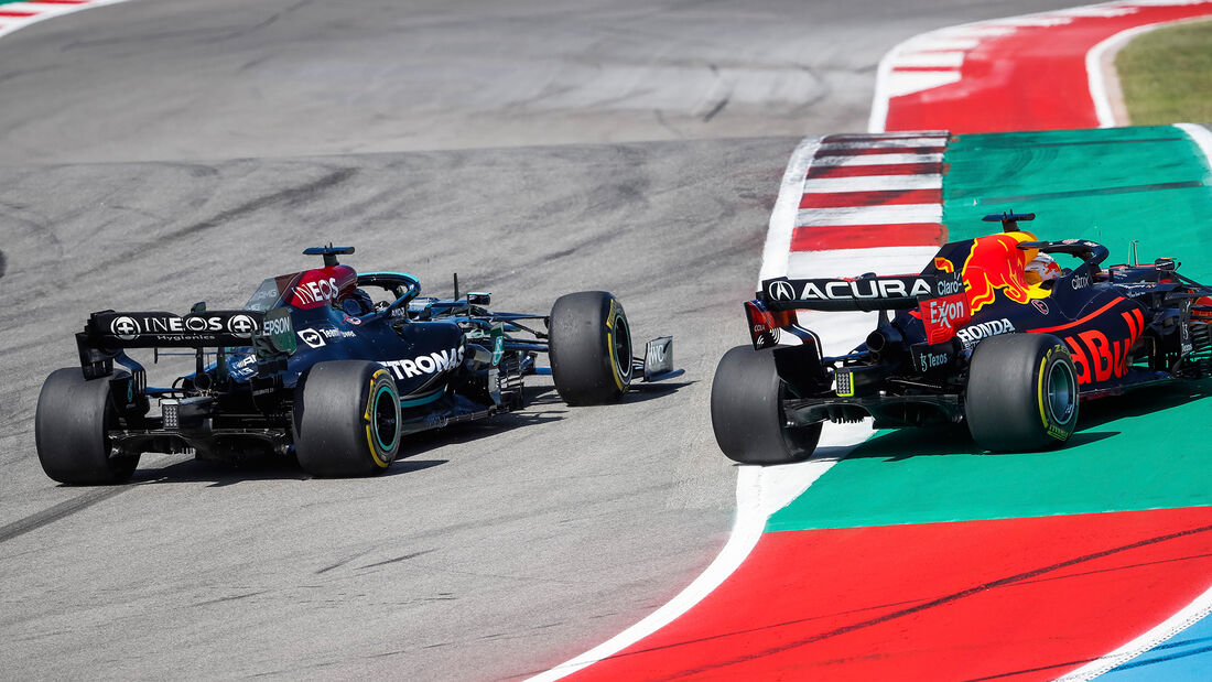 Verstappen - Hamilton - GP USA 2021 - Austin - Rennen