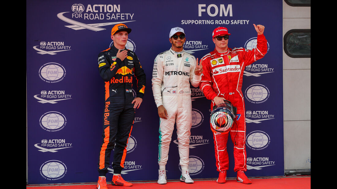 Verstappen, Hamilton & Räikkönen - Formel 1 - GP Malaysia - Sepang - 30. September 2017