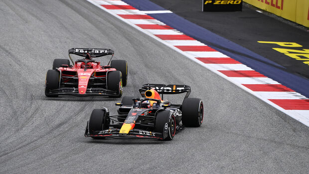 Verstappen - Leclerc - Formel 1 - GP Österreich 2023 - Spielberg - Rennen