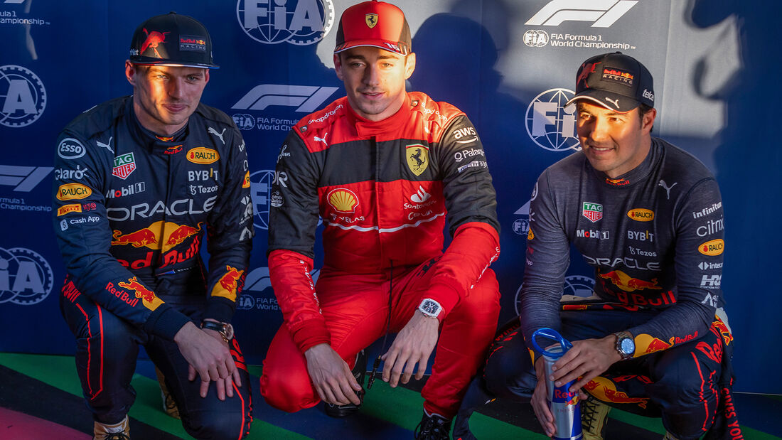 Verstappen, Leclerc & Perez - Formel 1 - GP Australien 2022