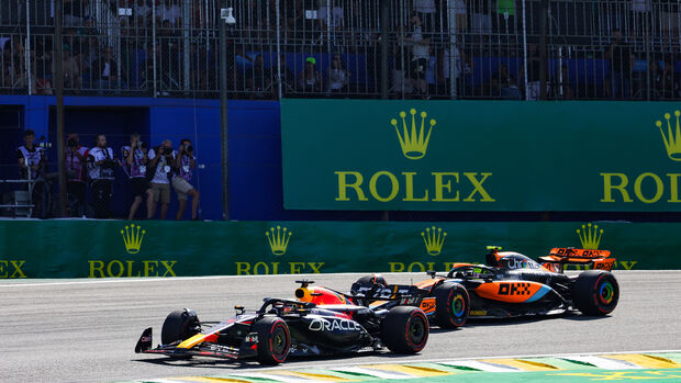 Verstappen - Norris - Formel 1 - GP Brasilien 2023 - Rennen 
