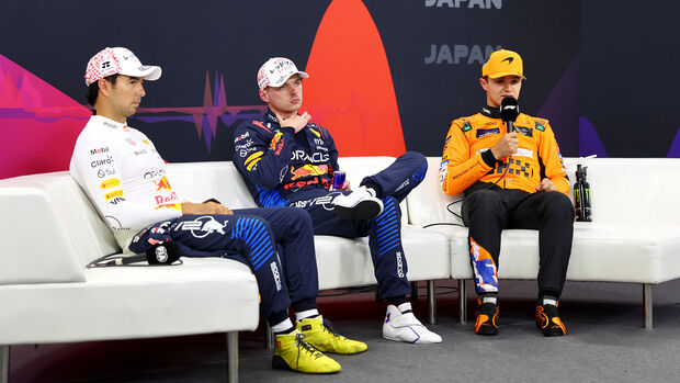 Verstappen, Norris & Perez - Formel 1 - GP Japan - Suzuka - 6. April 2024