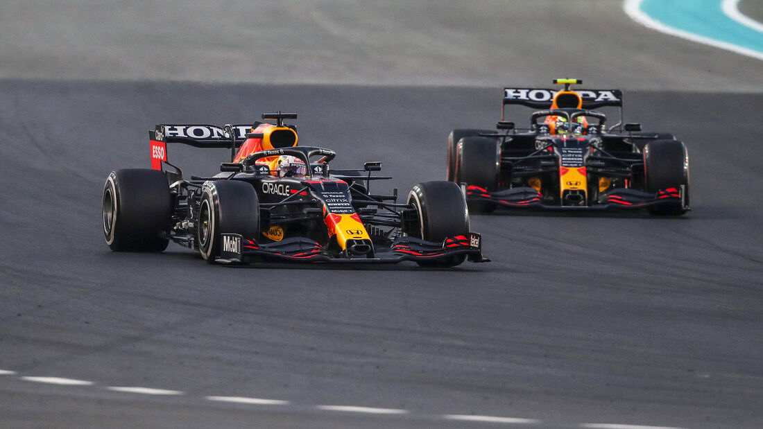 Verstappen - Perez - Red Bull - GP Abu Dhabi 2021