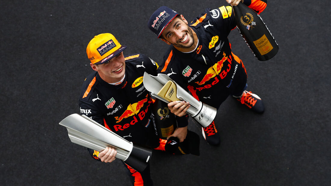 Verstappen & Ricciardo - GP Malaysia 2017