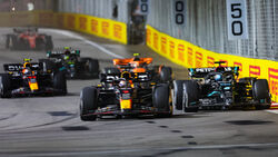 Verstappen - Russell - GP Singapur 2023
