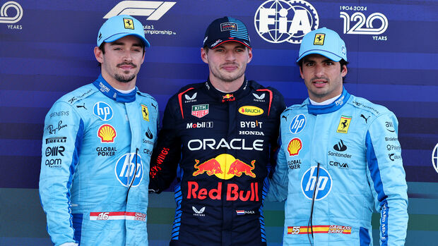 Verstappen, Sainz & Leclerc - GP Miami 2024