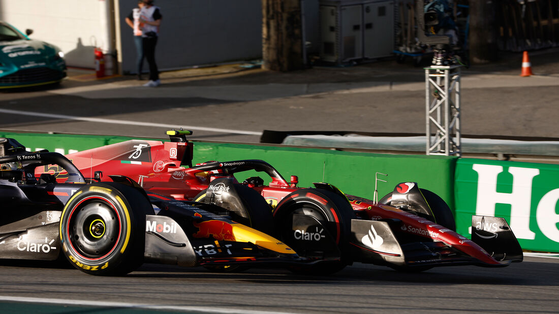 Verstappen - Sainz - Sprint - GP Brasilien 2022 - Sao Paulo 