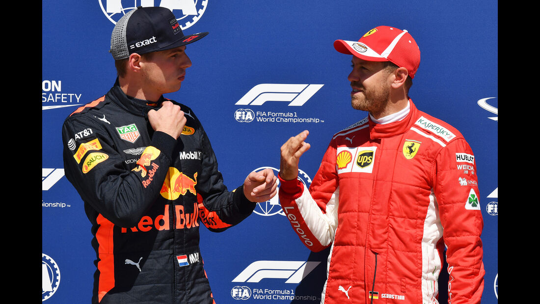 Verstappen & Vettel - Formel 1 - GP Kanada - Montreal - 9. Juni 2018