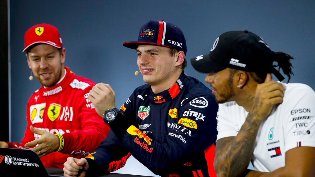 Verstappen, Vettel & Hamilton - Formel 1 - GP Brasilien - Sao Paulo - 16. November 2019
