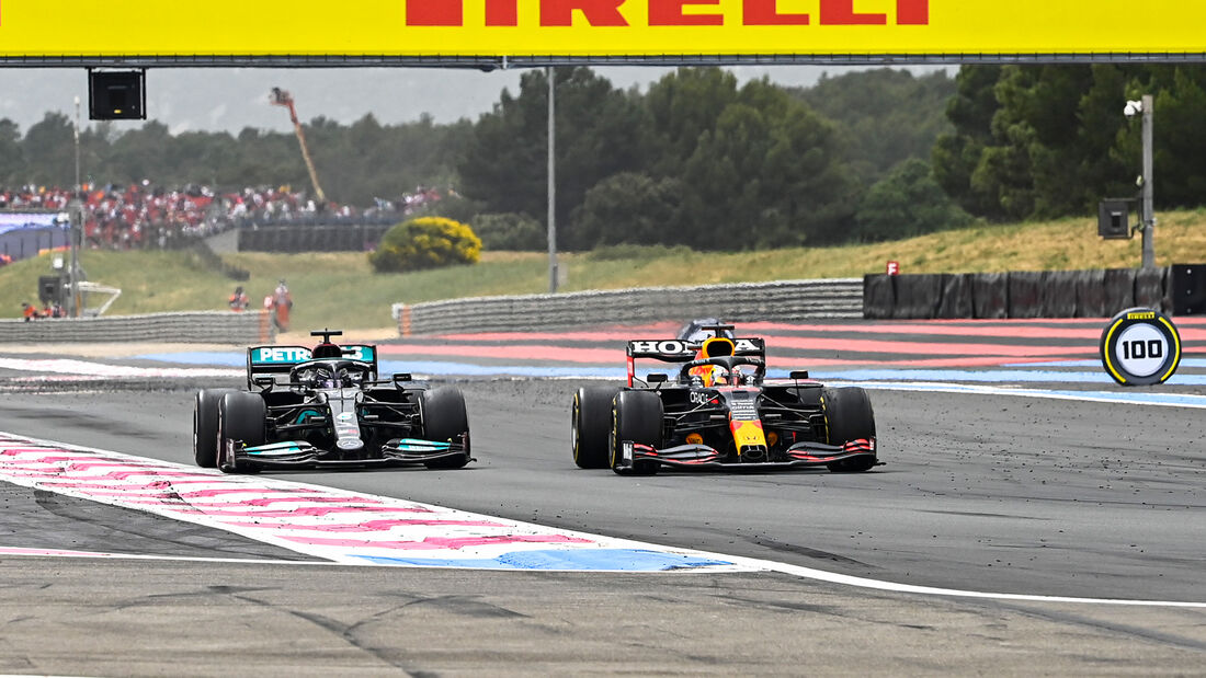 Verstappen vs. Hamilton - Formel 1 - GP Frankreich 2021