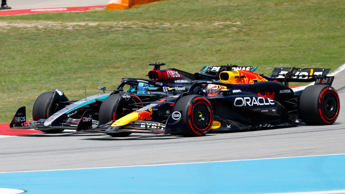 Verstappen vs. Russell - Formel 1 - Barcelona - GP Spanien 2024