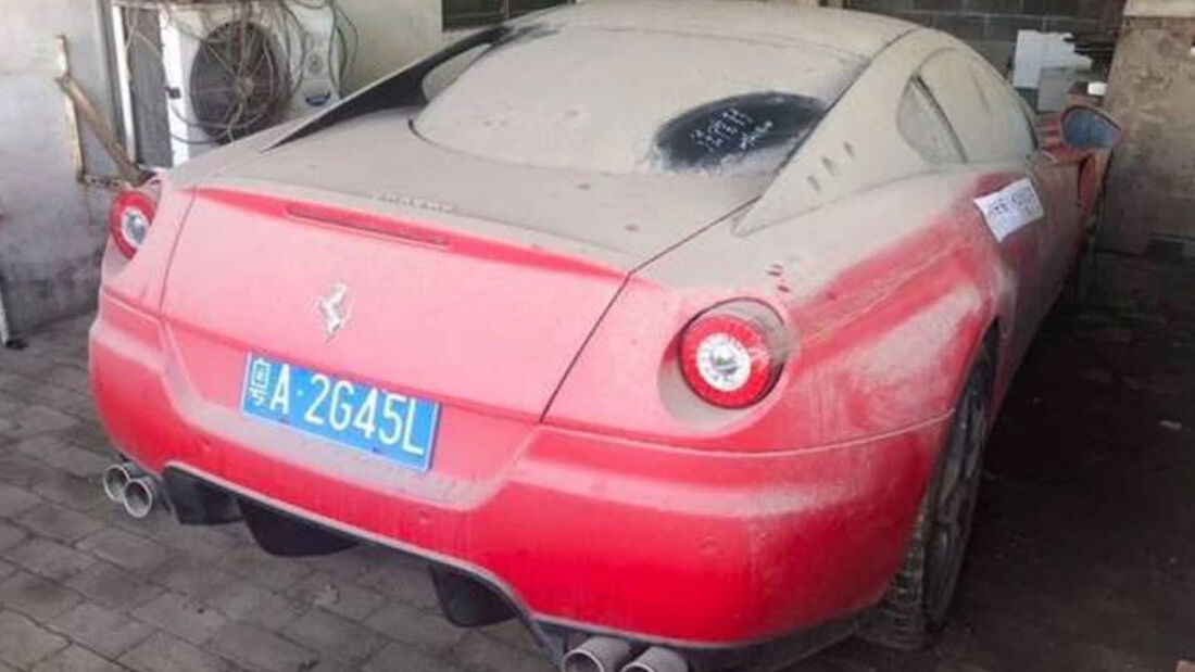 Versteigerung Ferrari 599, Polizei China