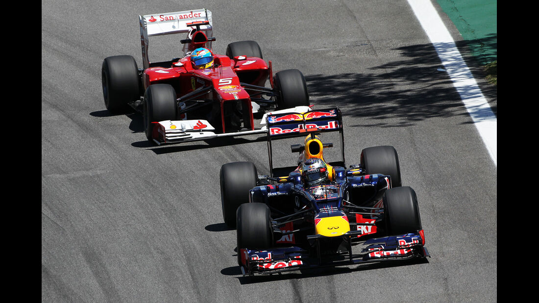 Vettel & Alonso - Formel 1 - GP Brasilien - Sao Paulo - 23. November 2012