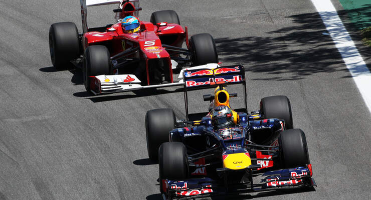 Vettel & Alonso - Formel 1 - GP Brasilien - Sao Paulo - 23. November 2012