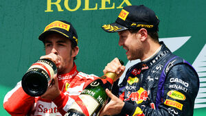 Vettel & Alonso - GP Kanada 2013