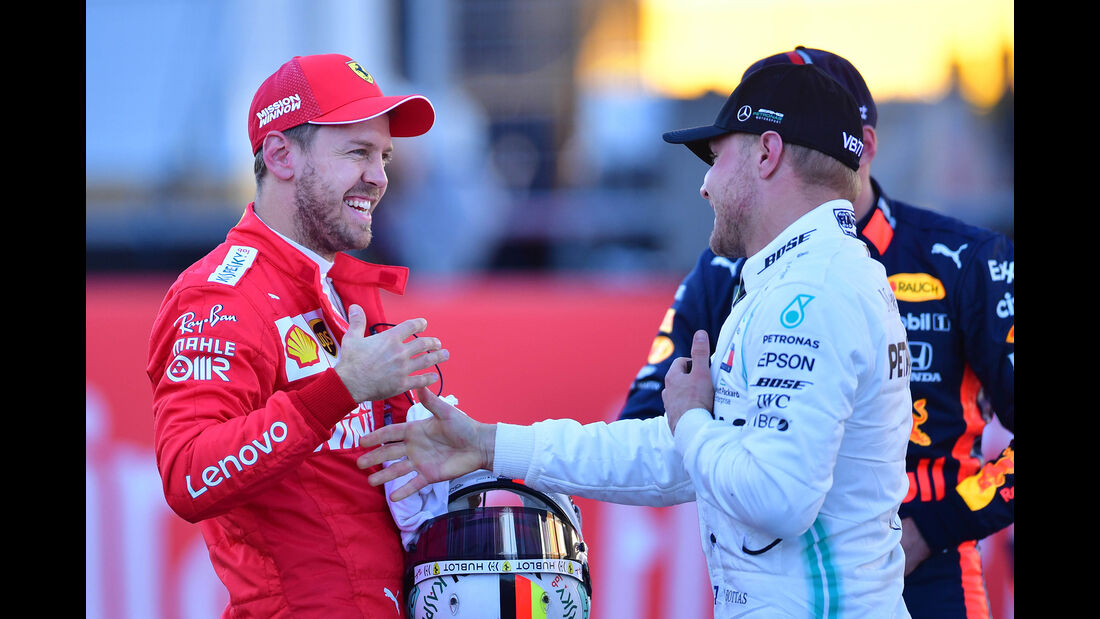 Vettel & Bottas  - Formel 1 - GP USA - Austin - 2. November 2019